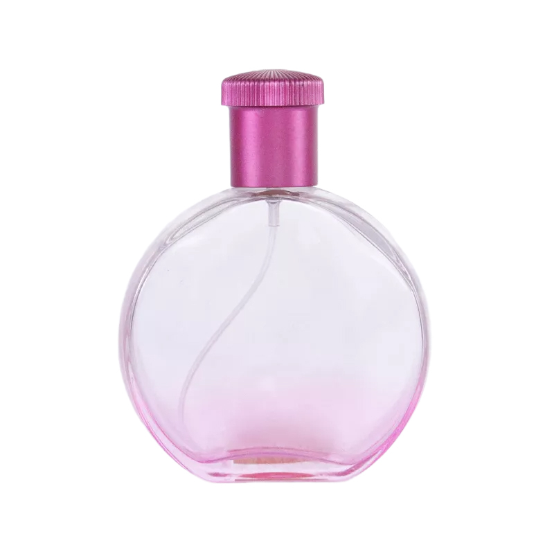 Bouteille en verre de vaporisateur de parfum miniature rose portable