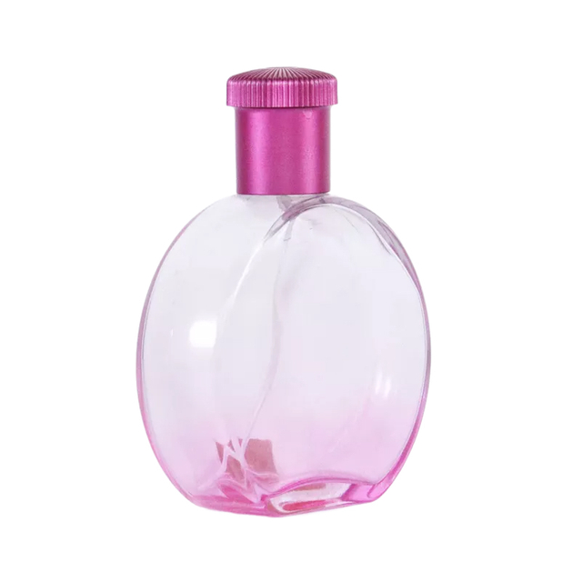 Bouteille en verre de vaporisateur de parfum miniature rose portable