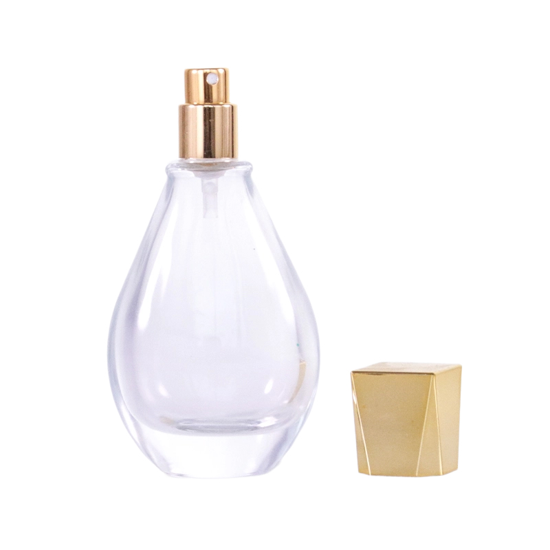 Vaporisateur de parfum en verre épais rechargeable de 50 ml