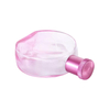 Bouteille en verre de vaporisateur de parfum miniature rose portable