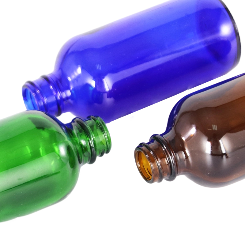 Bouteille d'huile essentielle en verre coloré de 100 ml pour les soins de la peau