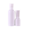 Bouteille de lotion en verre blanc opale de 150 ml