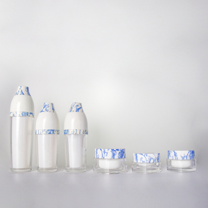 Bouteille de lotion en plastique acrylique HDPE pour les soins de la peau