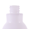 Bouteille de lotion en verre blanc opale de 150 ml