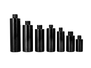 Vente en gros de flacons compte-gouttes en verre noir vides de 5 à 100 ml