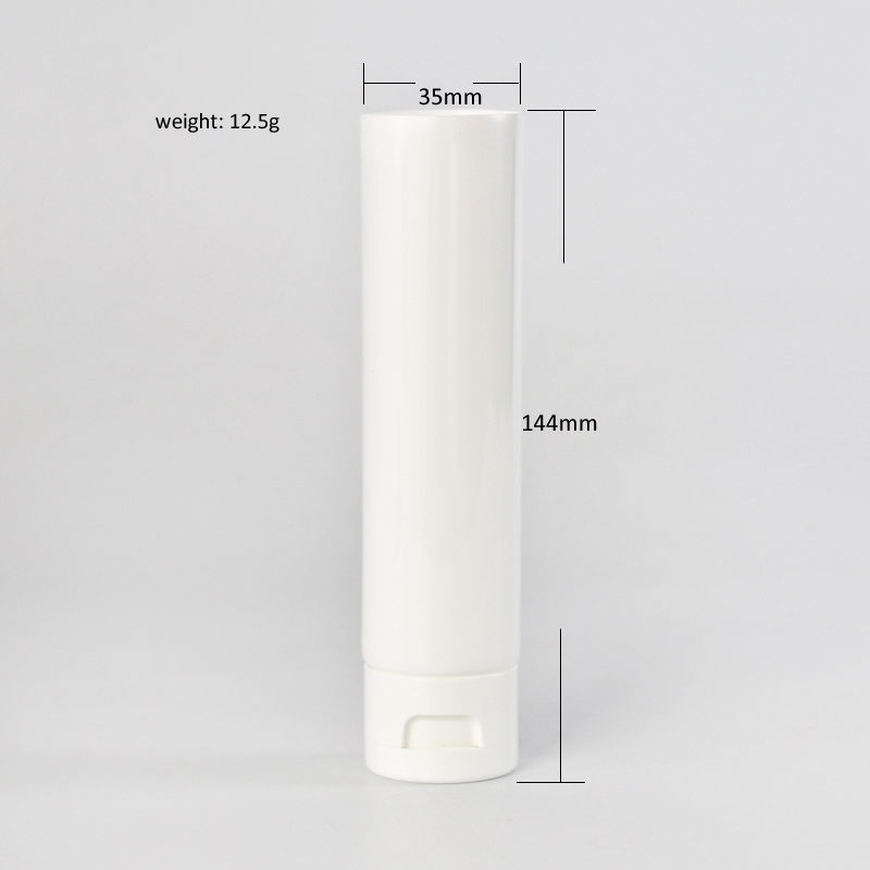 Tube souple en plastique de compression de matériau respectueux de l'environnement de 150 ml 