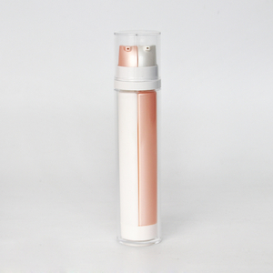 Joli flacon pompe à mini lotion rose